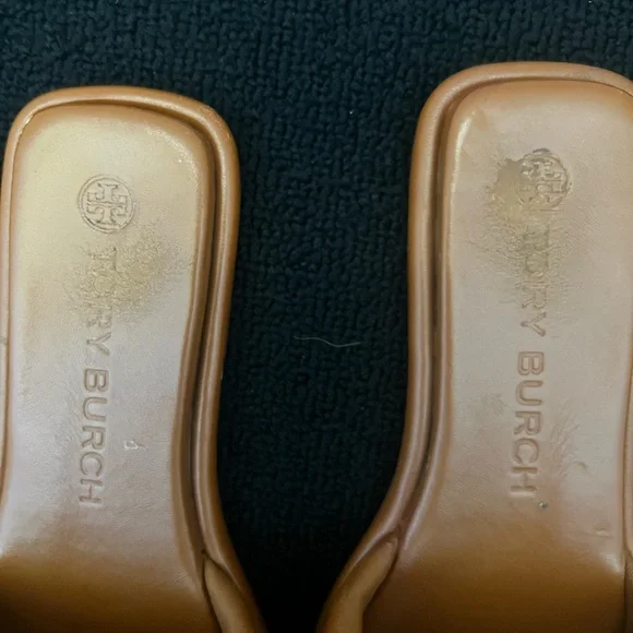 Tory Burch Brown Slide Sandals - Picture 4 of 5